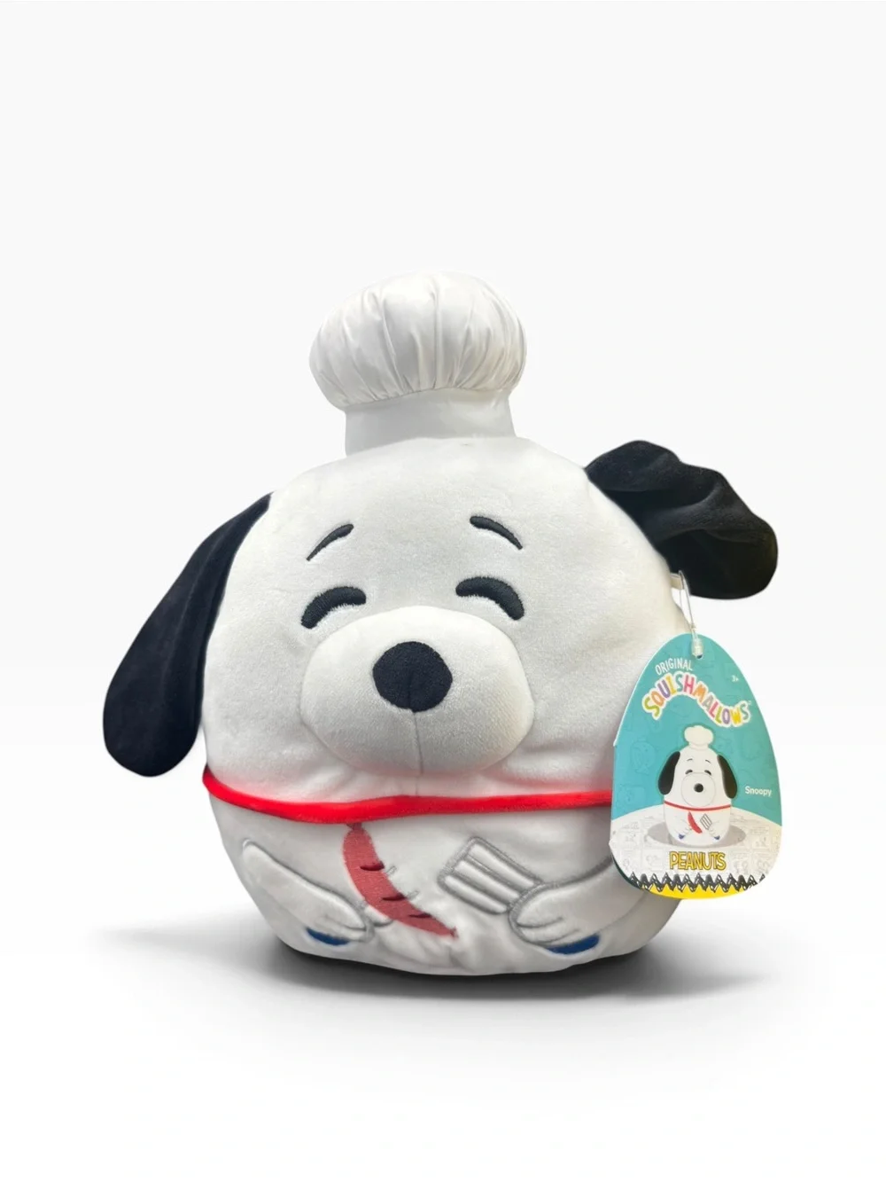 Squishmallows Peanuts Snoopy & Woodstock Chef Plush Set of 2 With Tags